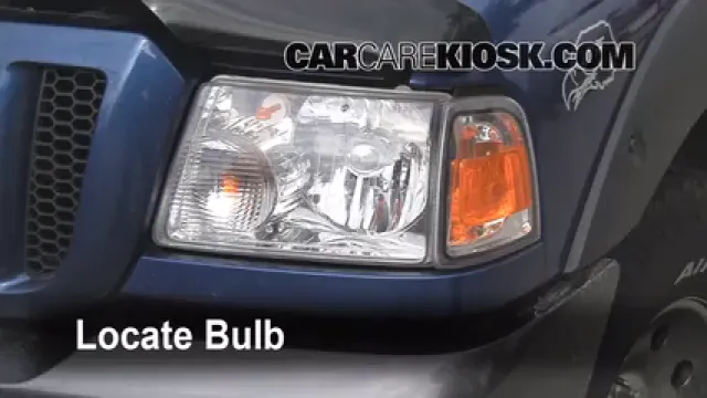2007 Ford Ranger FX4 4.0L V6 (4 Door) Éclairage Feux de route (remplacer l'ampoule)